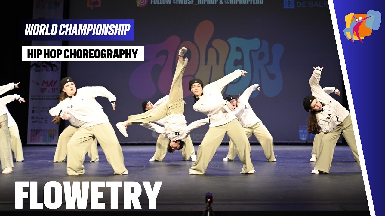 FLOWETRY | SEMI-FINAL | JUNIOR LARGE TEAMS | WDSF World Championship Hip Hop Choreograhpy 2025