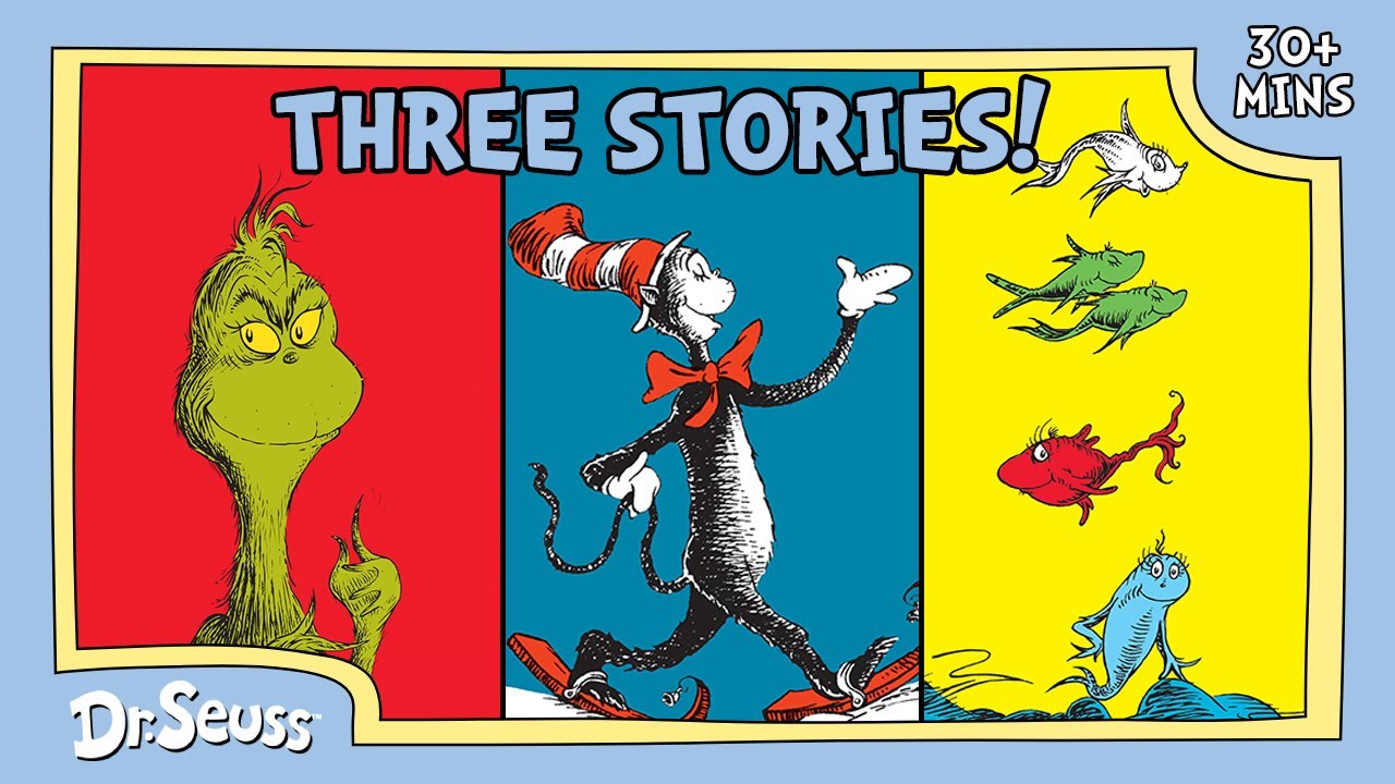 Triple Episode: Classic Animated Dr. Seuss Tales! | Read-A-Long Moments | Dr. Seuss