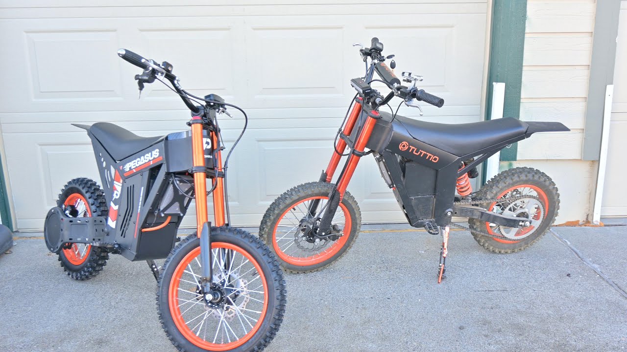 Tuttio VS Pegasus 48v 3000w Dirt Bike Fight | Surprising Top Speed Results