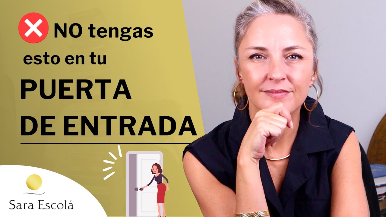 🔑 La puerta de entrada a la casa es muy importante en Feng Shui, ¿sabes qué tener y qué no tener?