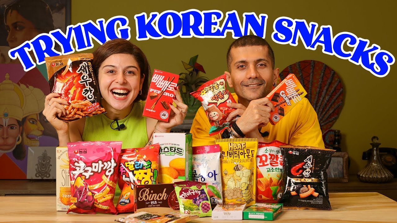 Trying & Rating Korean Snacks!