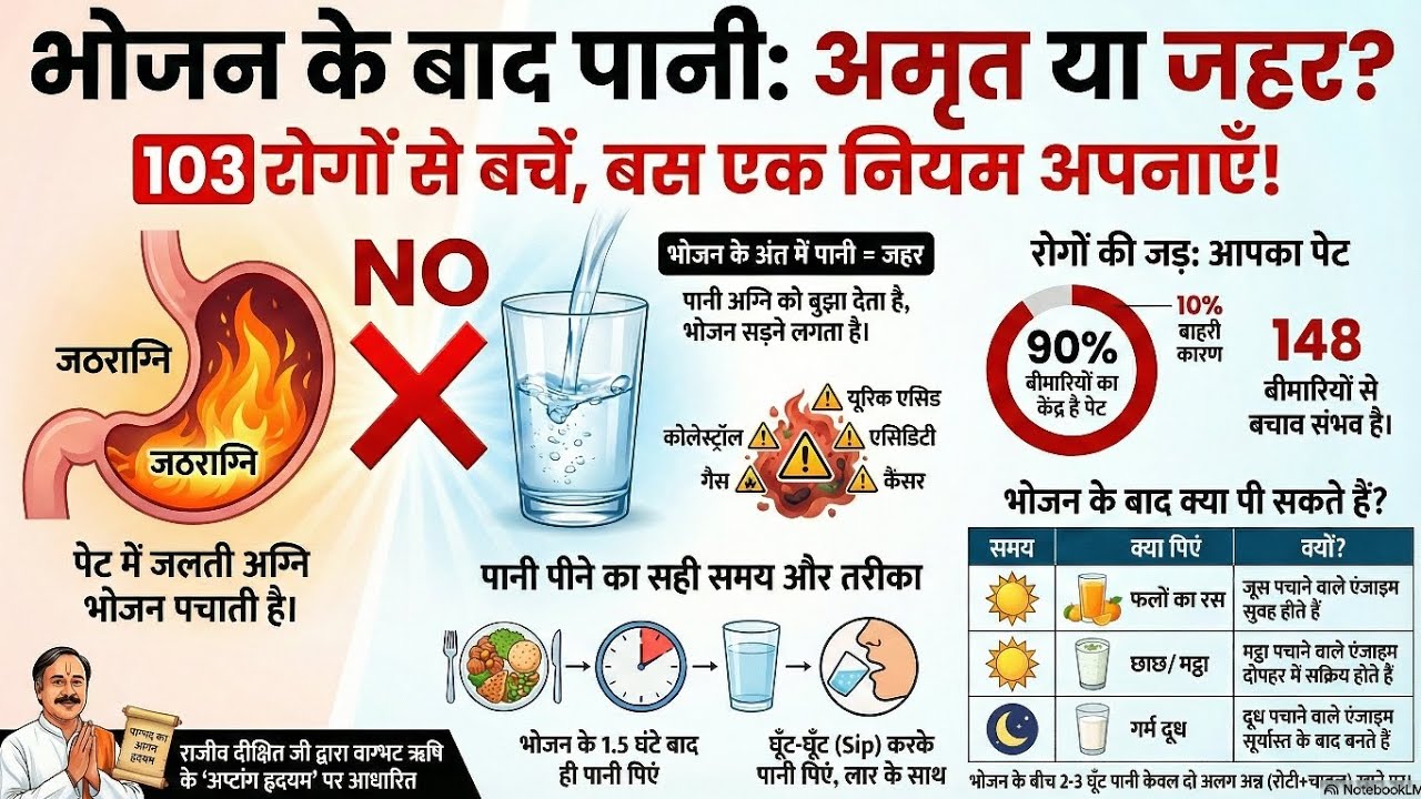 स्वदेशी चिकित्सा part 7 वाग्भट के स्वास्थ्य सूत्र और भोजन विज्ञान महर्षि वाग्भट के 'अष्टांग हृदयम 
