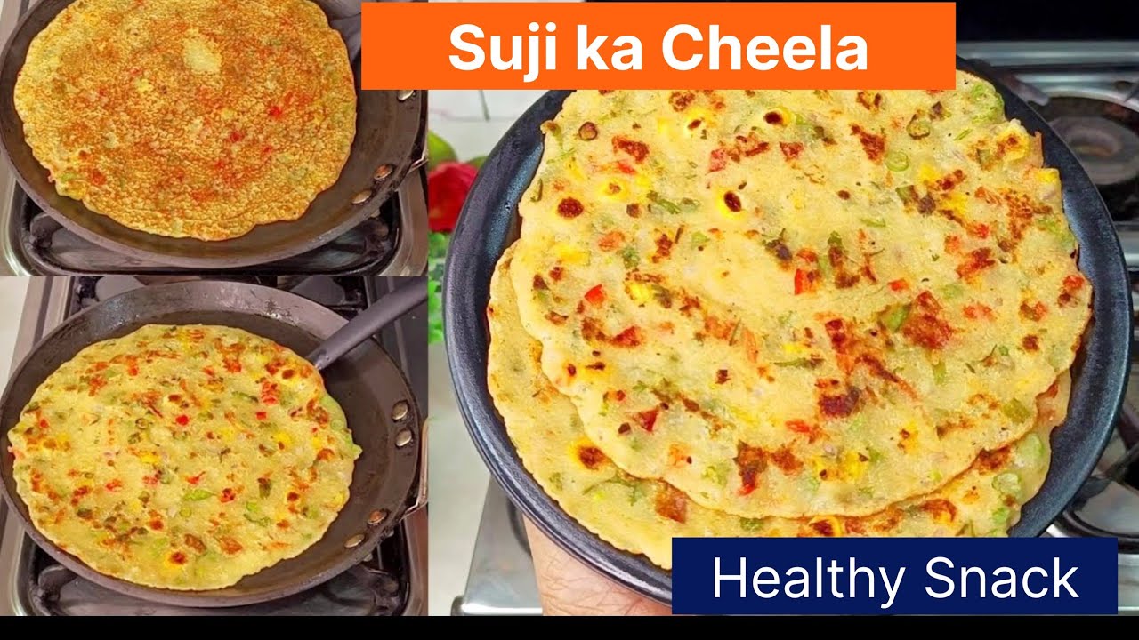 Suji Dahi ka Healthy Chilla | Weight Loss Breakfast Recipe | Instant Sooji Chilla