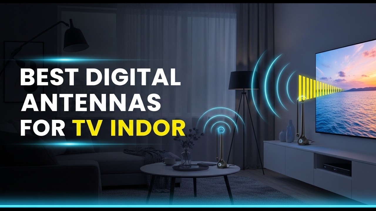 TOP 5 Best Digital Antennas For Tv Indoor 2026 | The Only Indoor Digital Antenna You Will Ever Need
