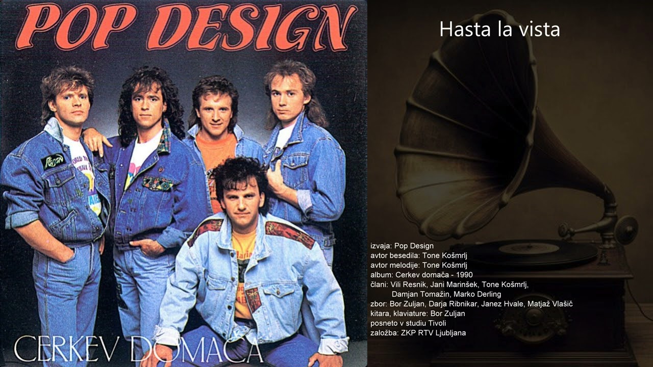 Hasta la vista - Pop design
