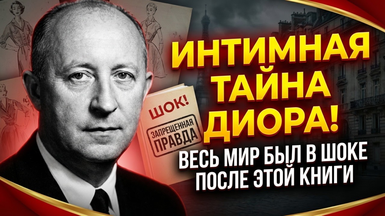 ДИОР: ОТ НИЩЕГО НА ЧУЖИХ ДИВАНАХ &mdash; ДО КОРОЛЯ МОДЫ! И ЦЕНА ЭТОГО