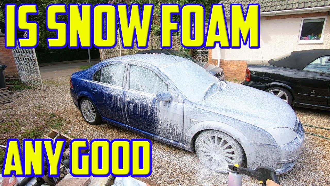 The Cheapest Snow Foam I Could Find.