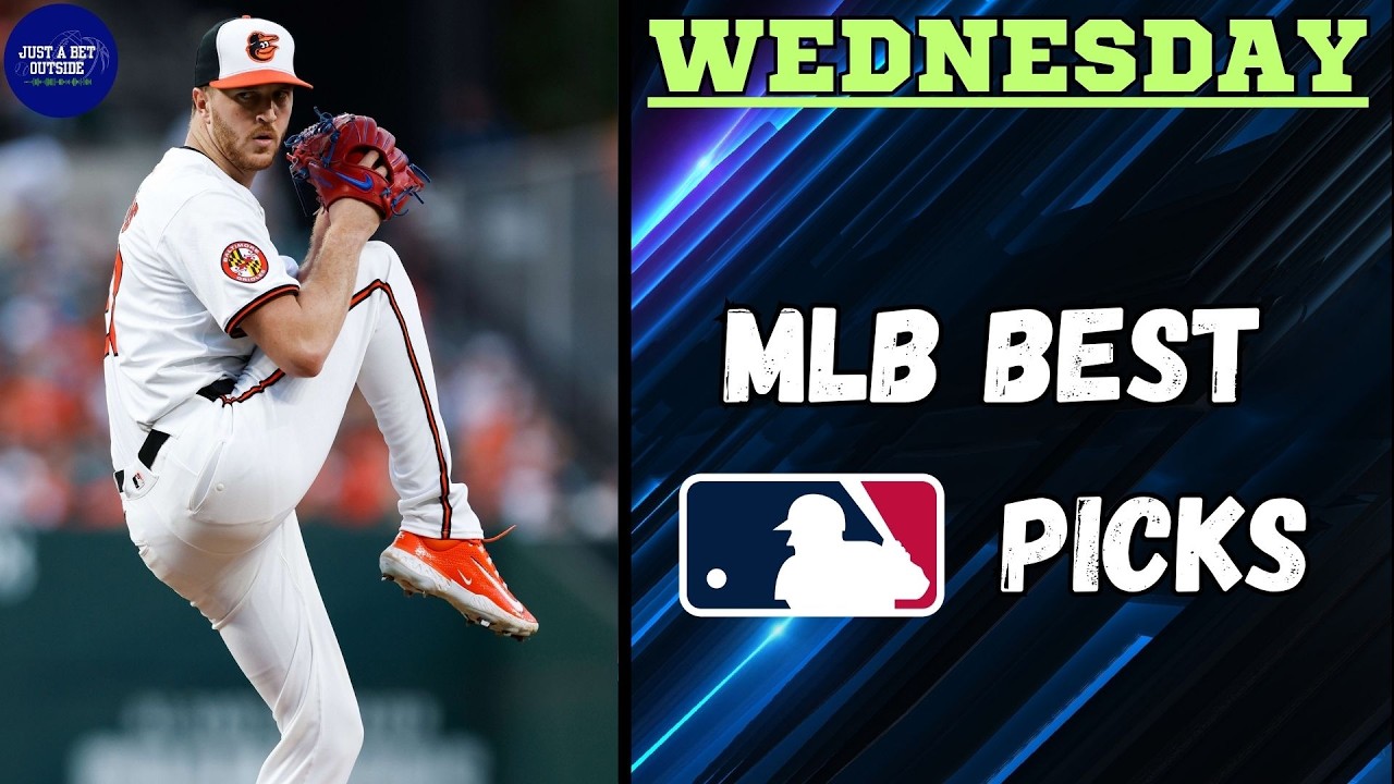 15-6 Run! Wednesday's MLB Best Picks, Props, & Predictions!