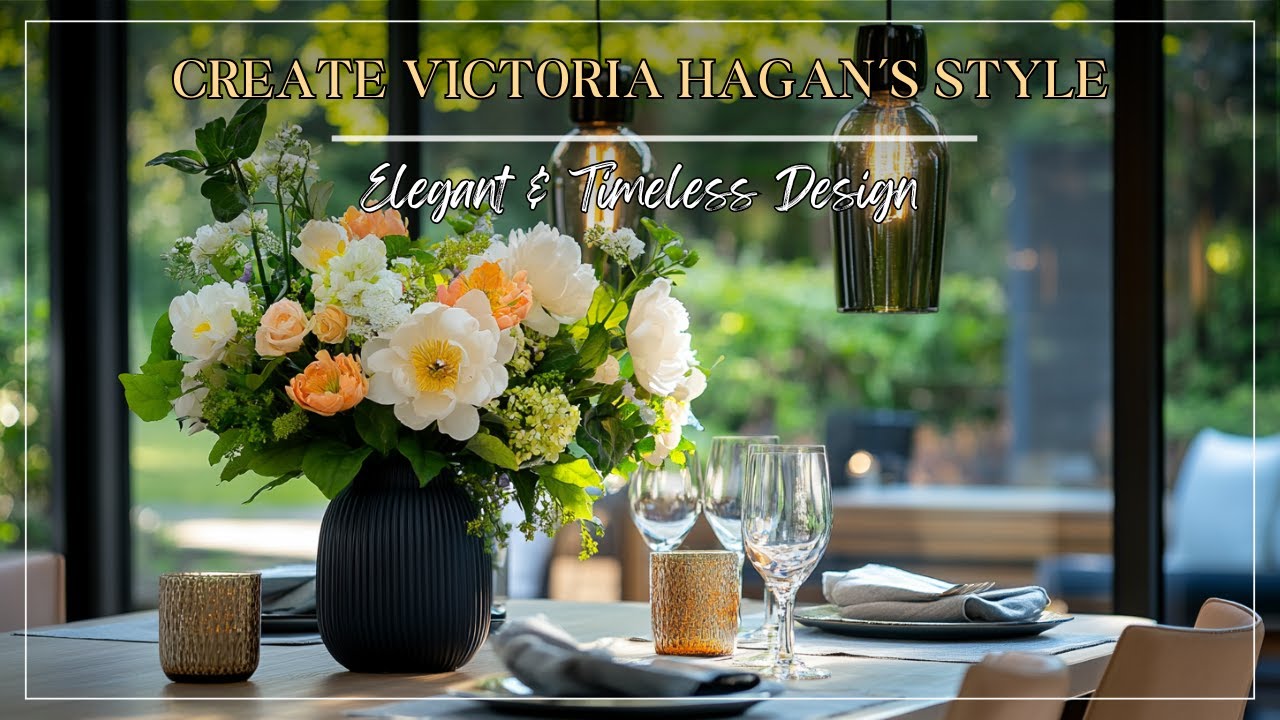 Create VICTORIA HAGAN Aesthetics in a Modern Home | Elegant & Timeless Interior Design Tips