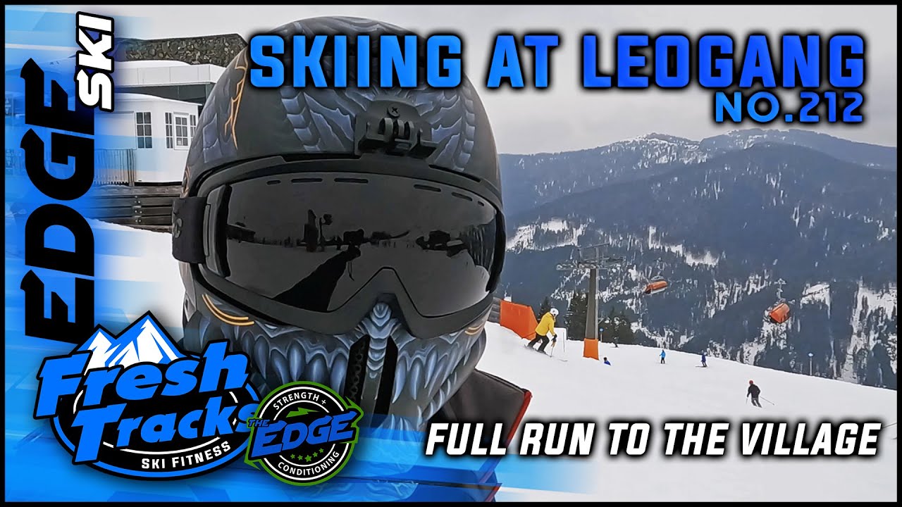 Leogang/Saalbach  No.212 Run - BREATHTAKING Full Ski Descent | Top to Bottom