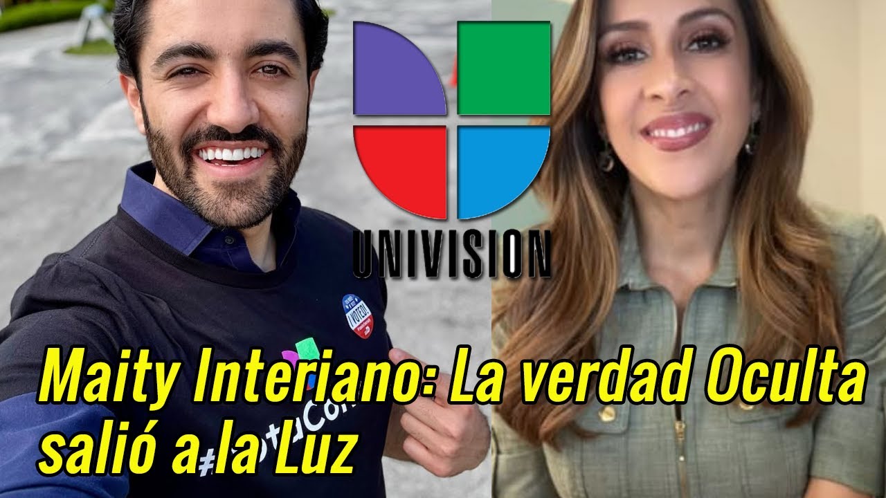 Esc&aacute;ndalo en Univisi&oacute;n: Eli&aacute;n Zid&aacute;n Revela el Lado Oscuro detr&aacute;s del despido de Maity Interiano
