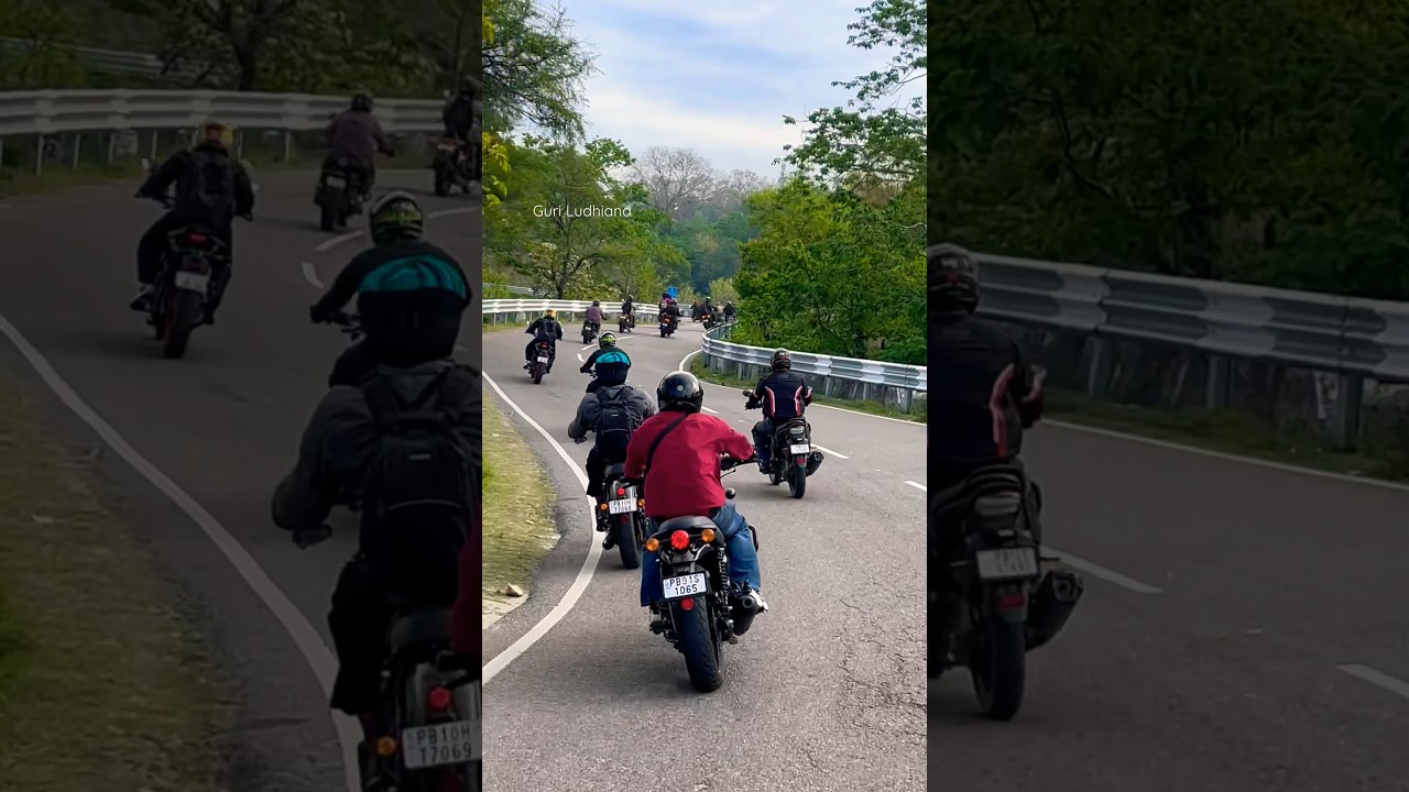 Morning Bike Ride | Punjab To Himachal | Punjab Bikers Group | Sunday Ride | @GuriLudhiana