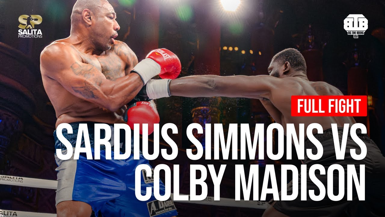SARDIUS SIMMONS VS COLBY MADISON FULL FIGHT