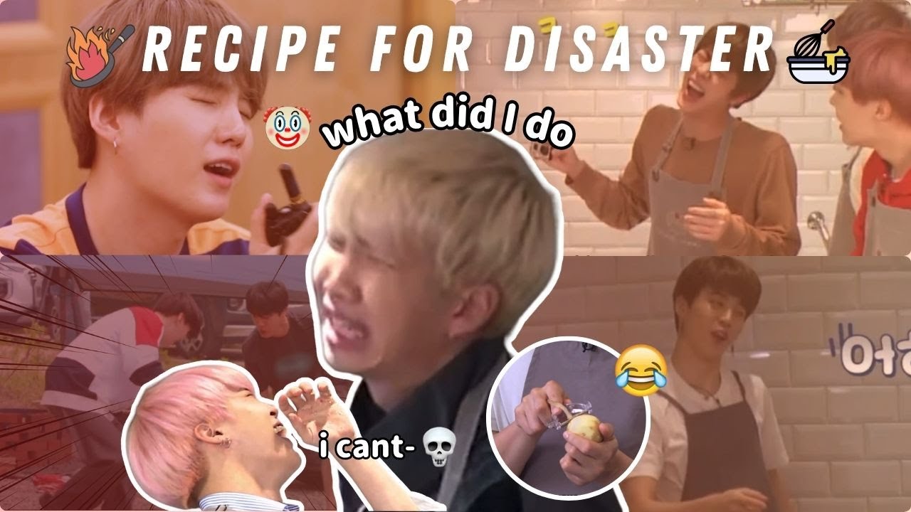 DON'T mix BTS x COOKING | A perfect recipe for disaster