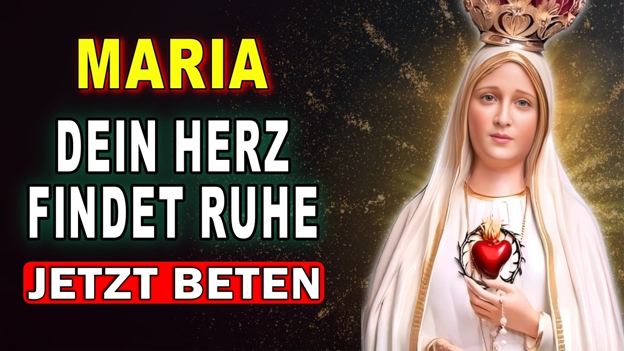 🙏 MARIA & ANTONIUS: Das mächtigste Gebet für das UNMÖGLICHE Wunder (Heute) 🤍