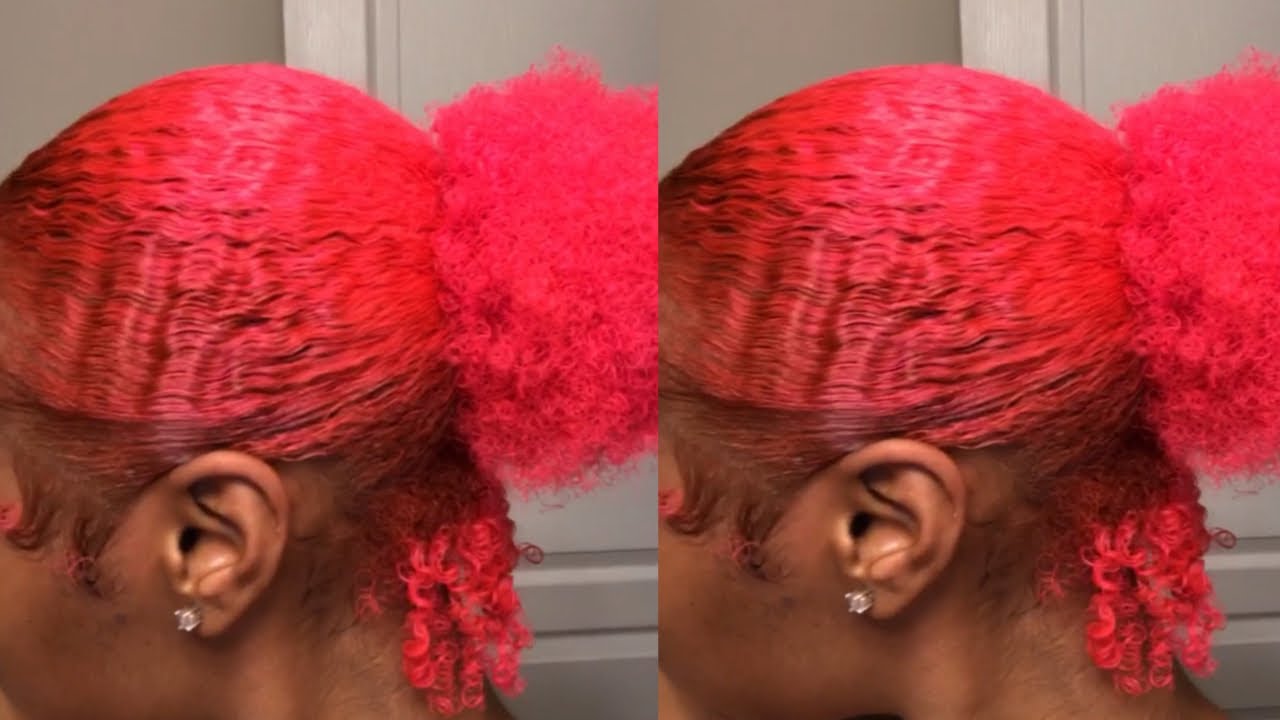 FINALLY DYING MY HAIR PINK !!!