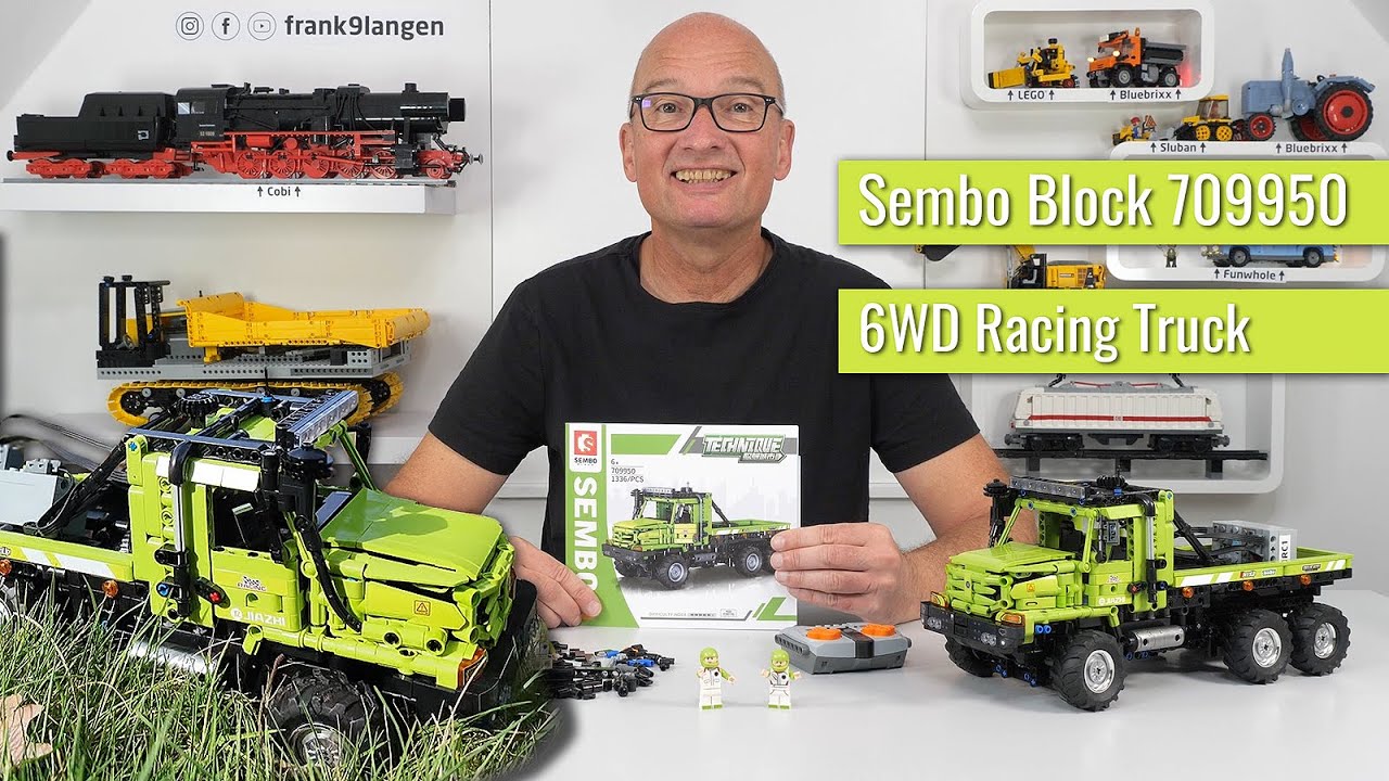 Sembo Block 709950 Rallye Truck - Motorisiert!