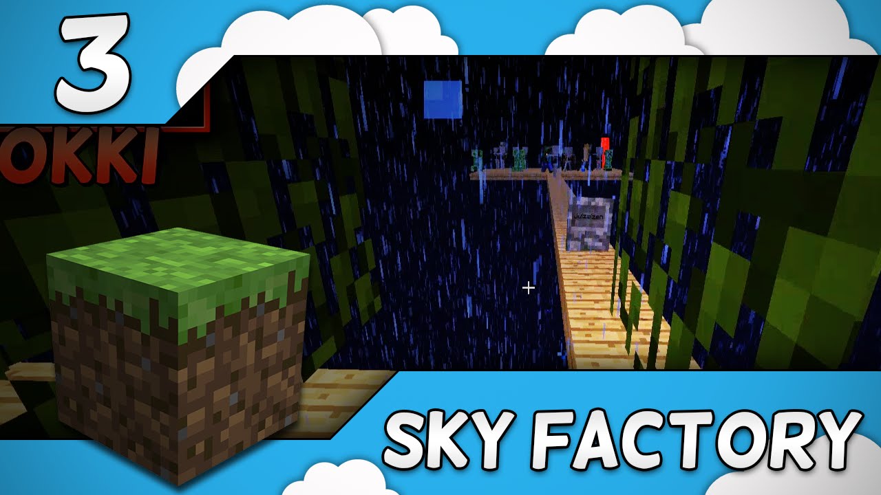 Sky Factory #3 | MIT&Auml; IHMETT&Auml;?! - w/ Juizzizen