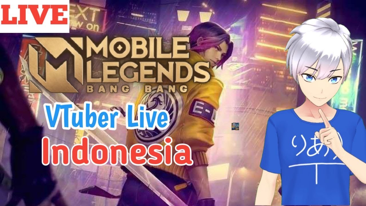 🔴 Mobile Legends Indonesia - Indonesia Gaming (VTUBER LIVE)