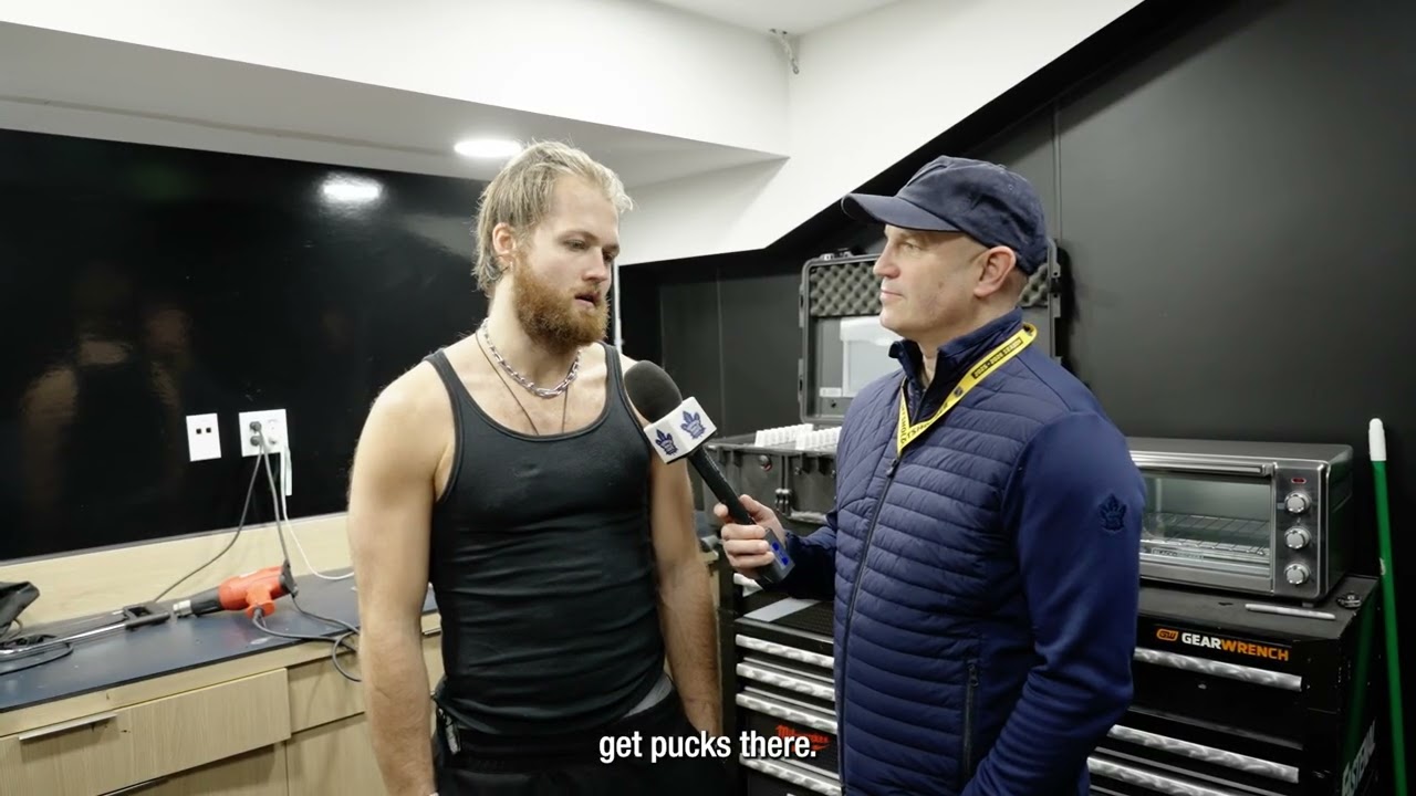 William Nylander 1-on-1 with Ryan Leslie