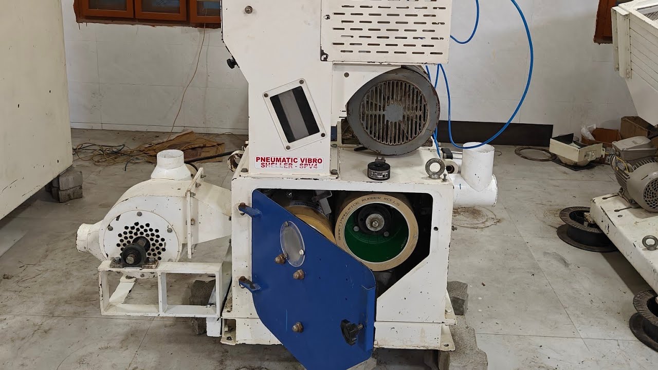 Rice Mill Second Hand Machines Paddy Automatic Rubber Sheller Available Kanchipuram Best Quality 