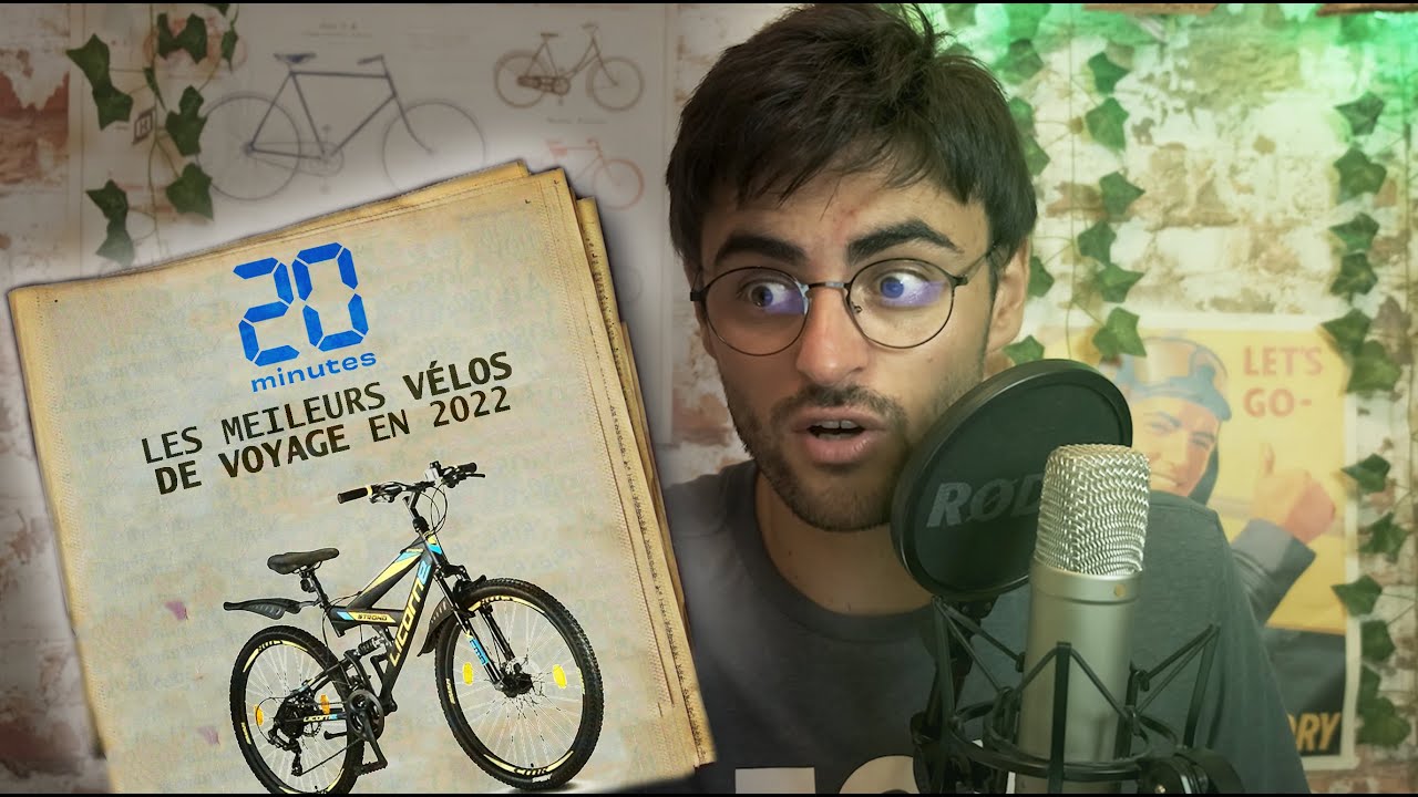LE MEILLEUR VÉLO DE VOYAGE en  2022 selon 20 minutes.