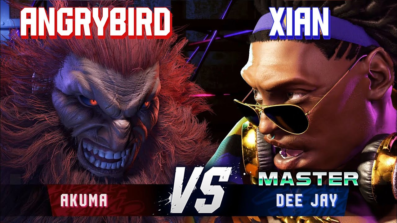 SF6 ▰ ANGRYBIRD (Akuma) vs XIAN (Dee Jay) ▰ High Level Gameplay