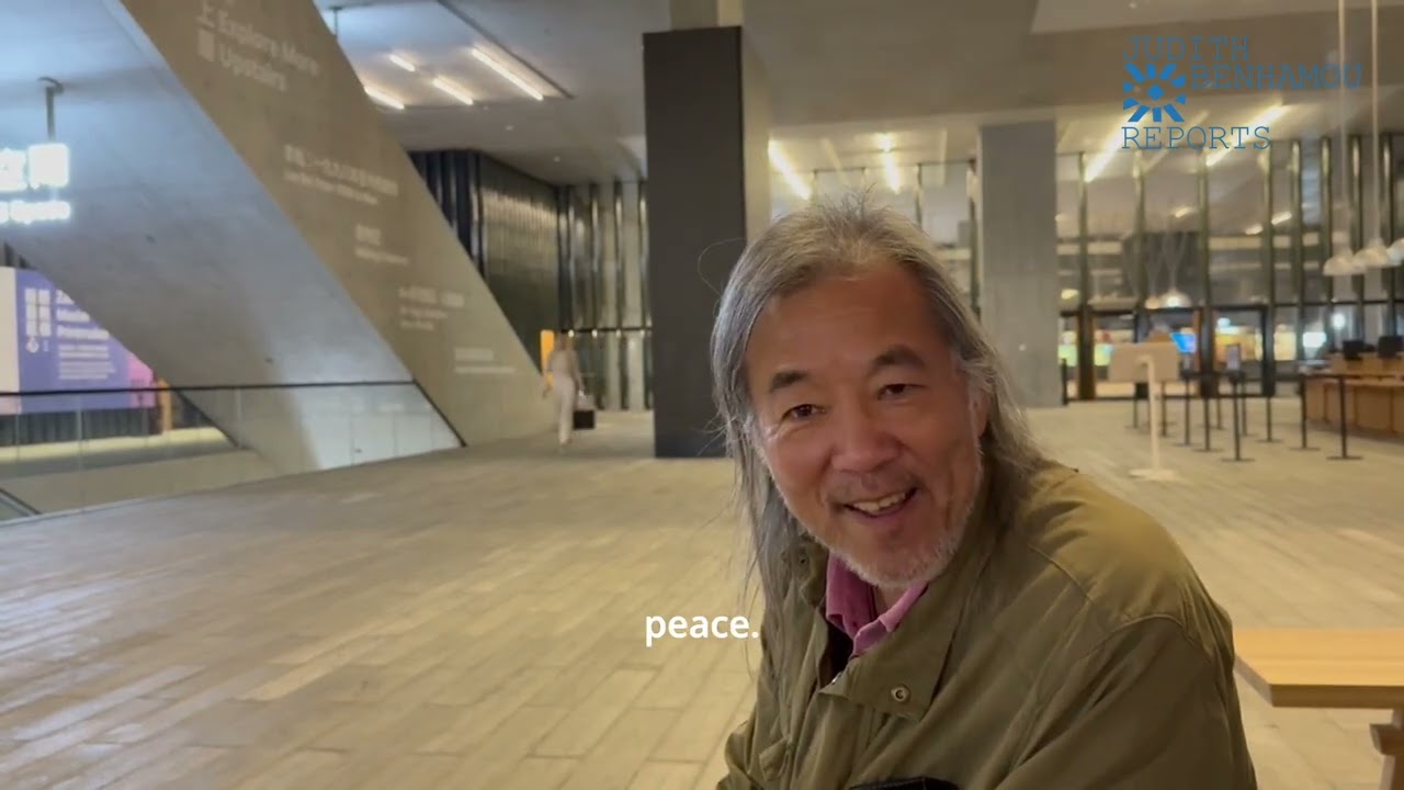 Yan Pei Ming, artist - ArtBasel Hong Kong. March 2026