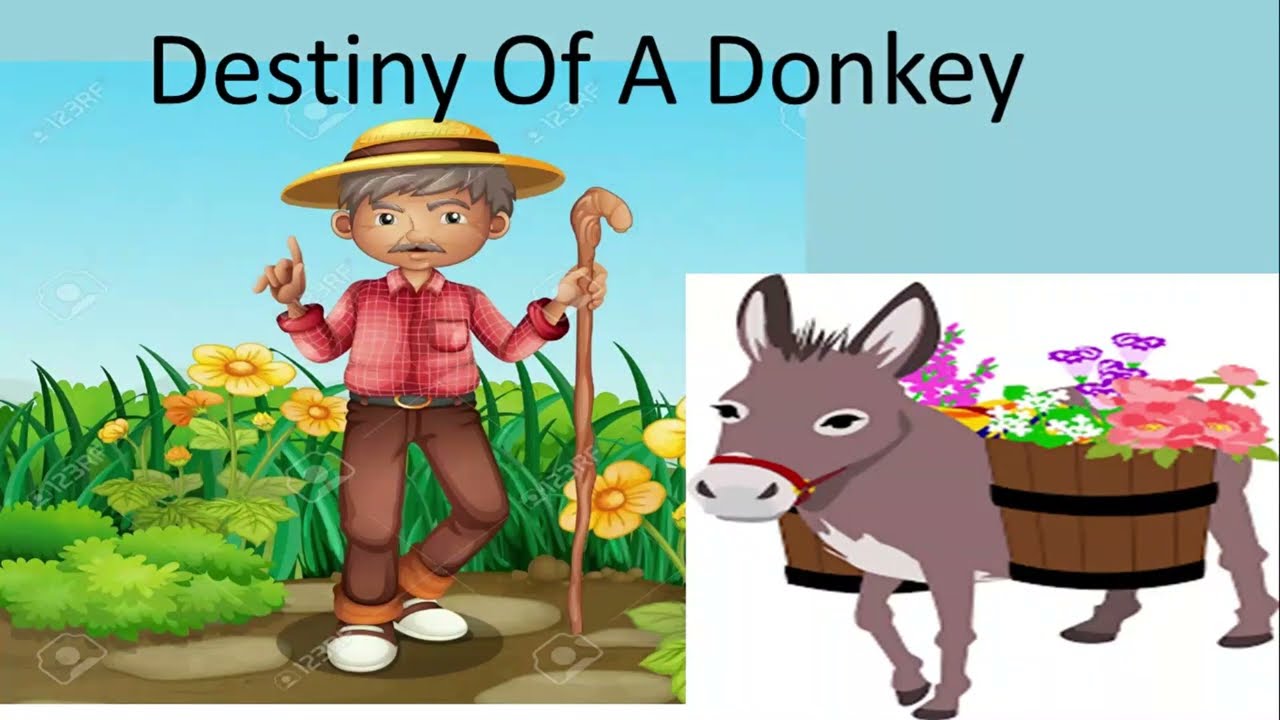 Story Destiny  of A Donkey  #ਸਿੱਖਿਆਦਾਇਕ ਕਹਾਣੀ  translate in ਪੰਜਾਬੀ  PSEB