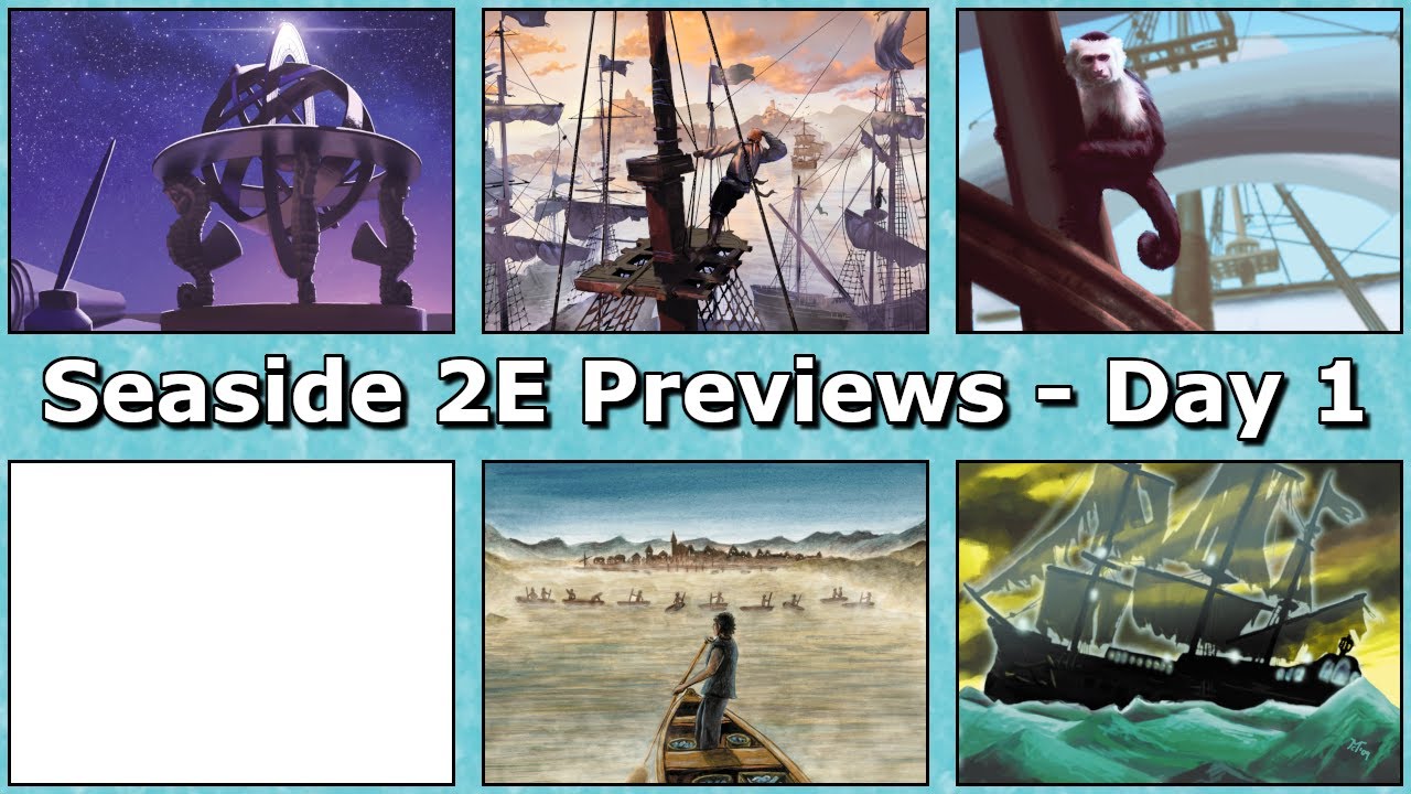 Dominion Seaside 2E Previews - Day 1