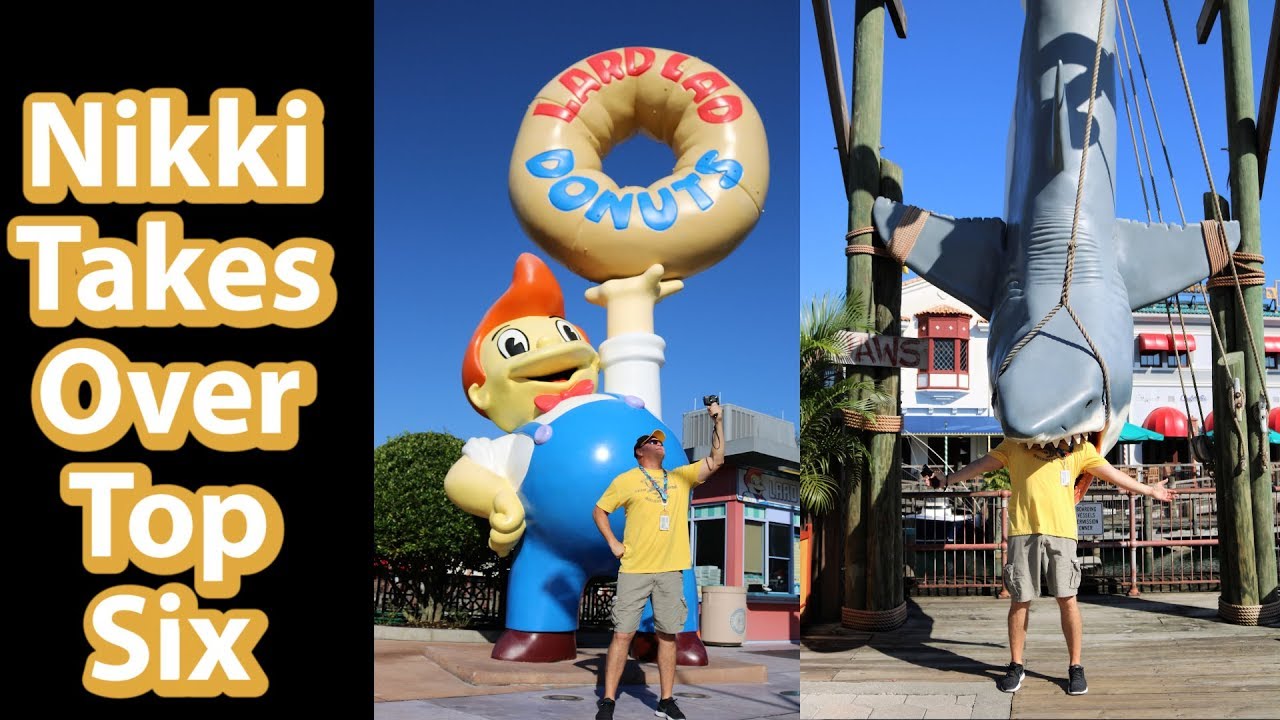 Top 6 Photo Spots Universal Studios | Nix Top Six Party Time Excellent