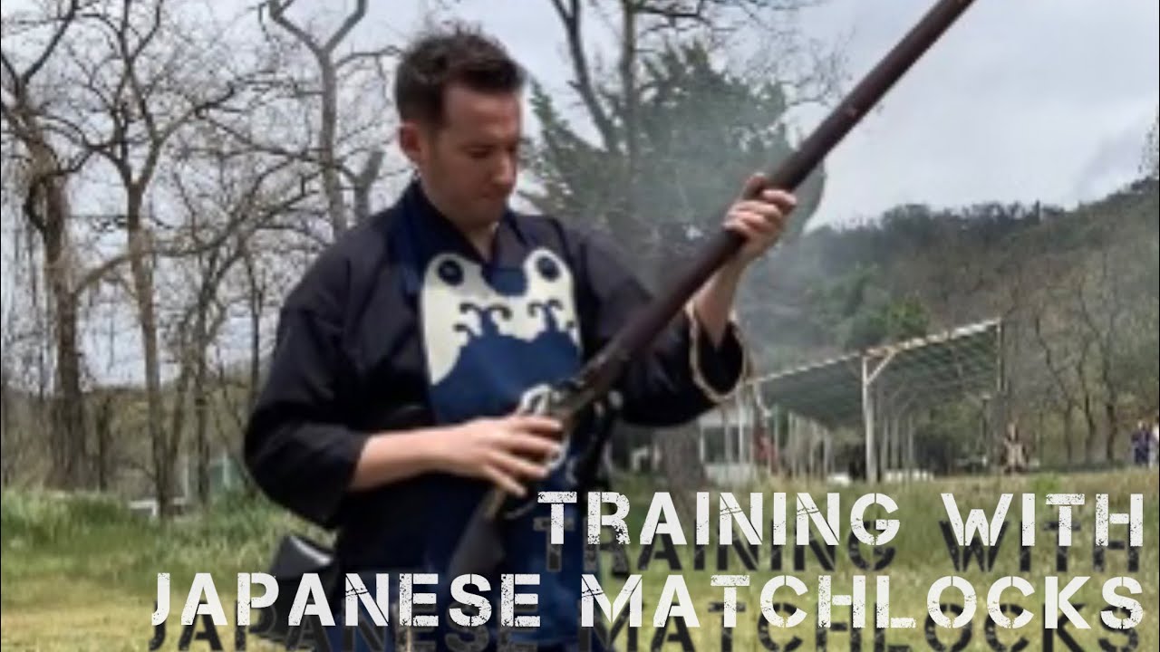 Training with Japanese Matchlocks