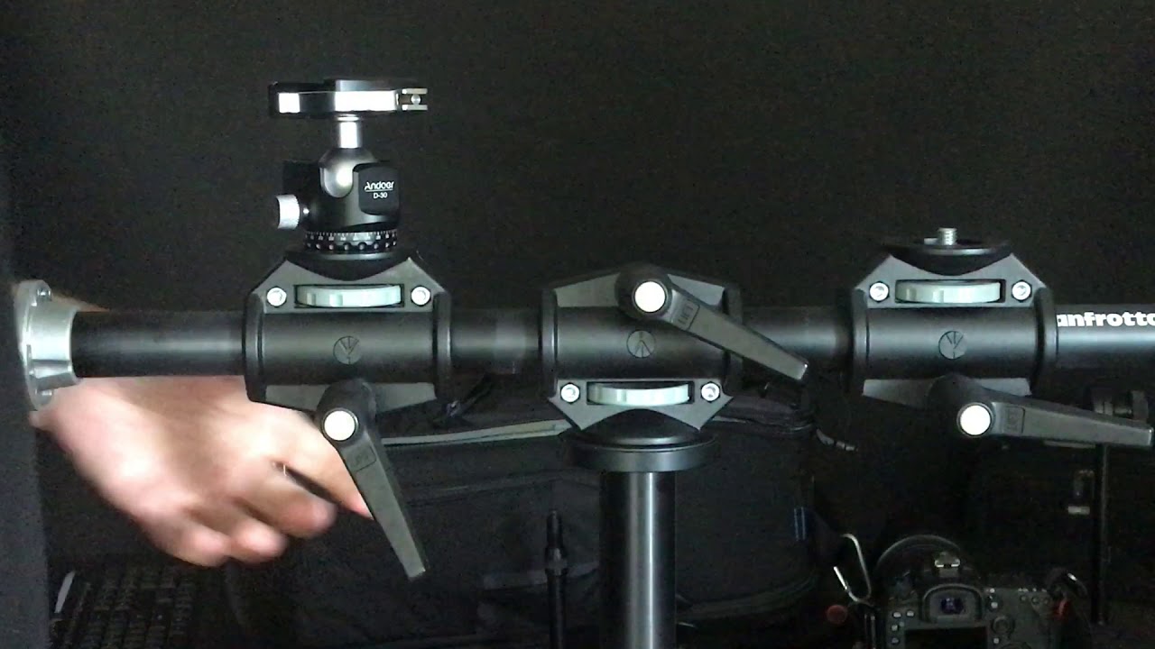 Mounting the Manfrotto 131DDB arm to a tripod