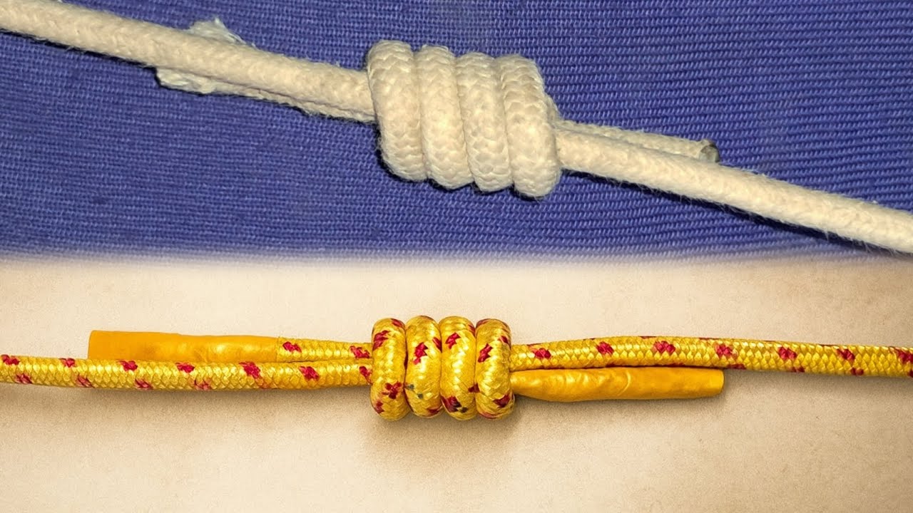 Professional Rope Connection - Double Fisherman's Knot🪢