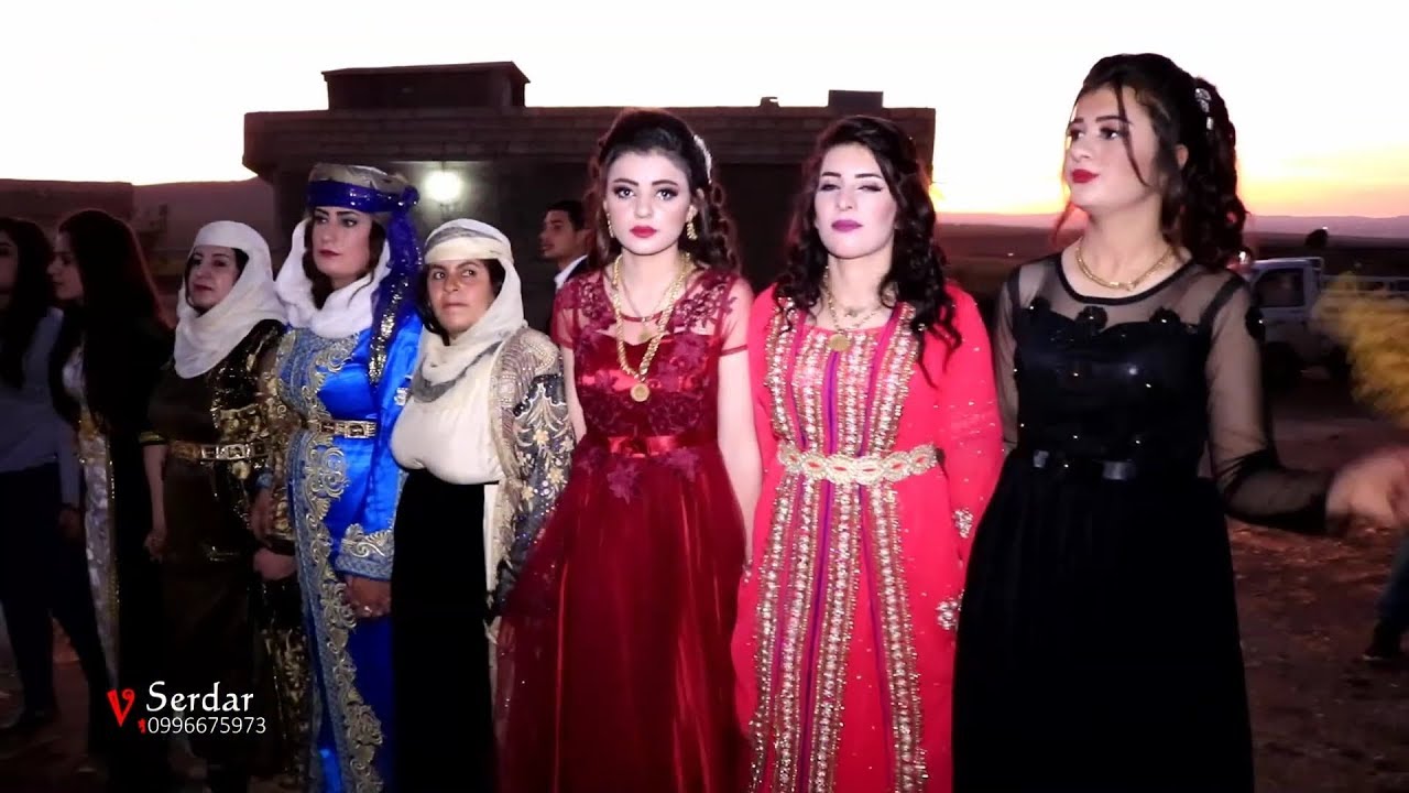 عرسان ( اذاد و دنيا ) اجمل اعراس كوباني في/ قرية قره مزره المقطع (4) Wedding - Azad & Dunya