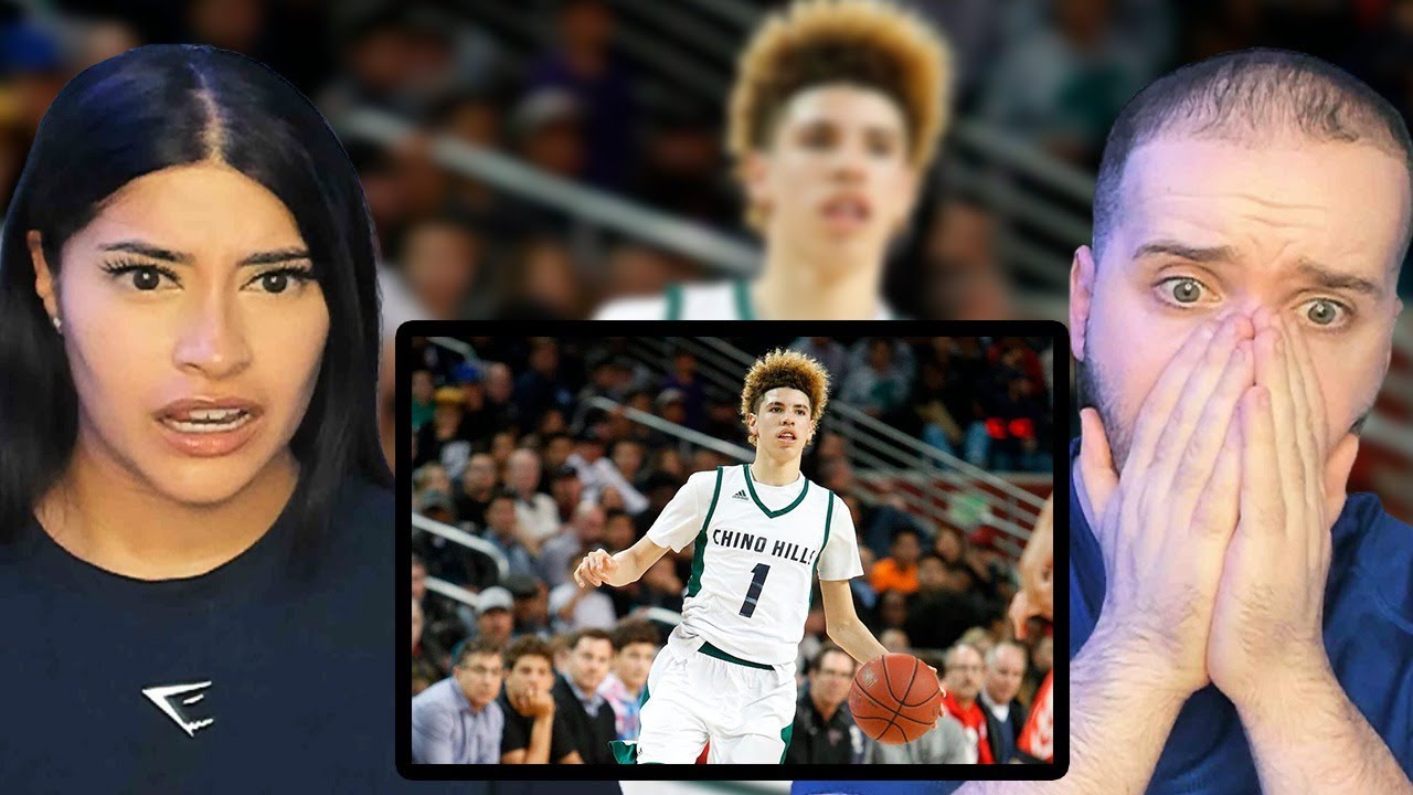 Brits React to LaMelo Ball High School Highlights For The First Time
