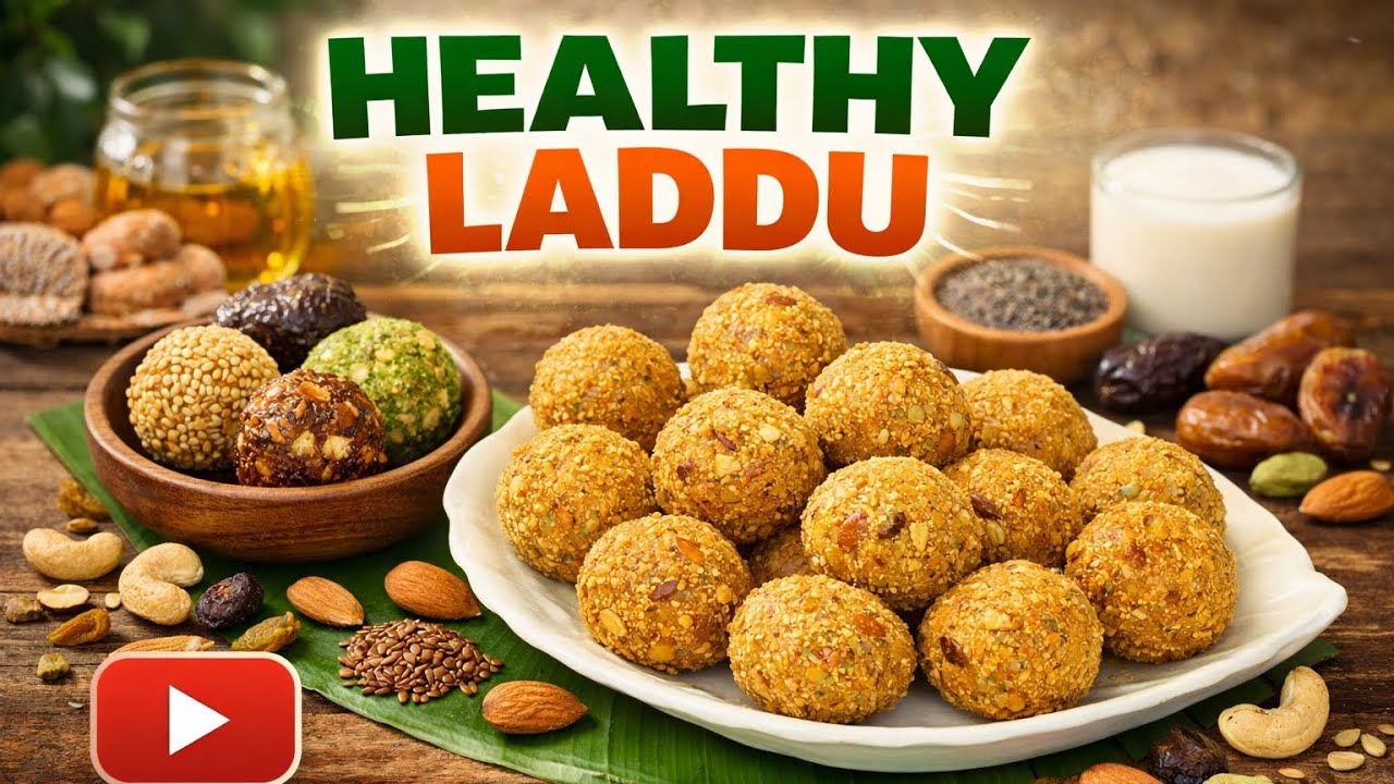 How to Make Dates Laddu at Home | Winter Special Energy Balls | बिना चीनी के छुआरे के लड्डू |