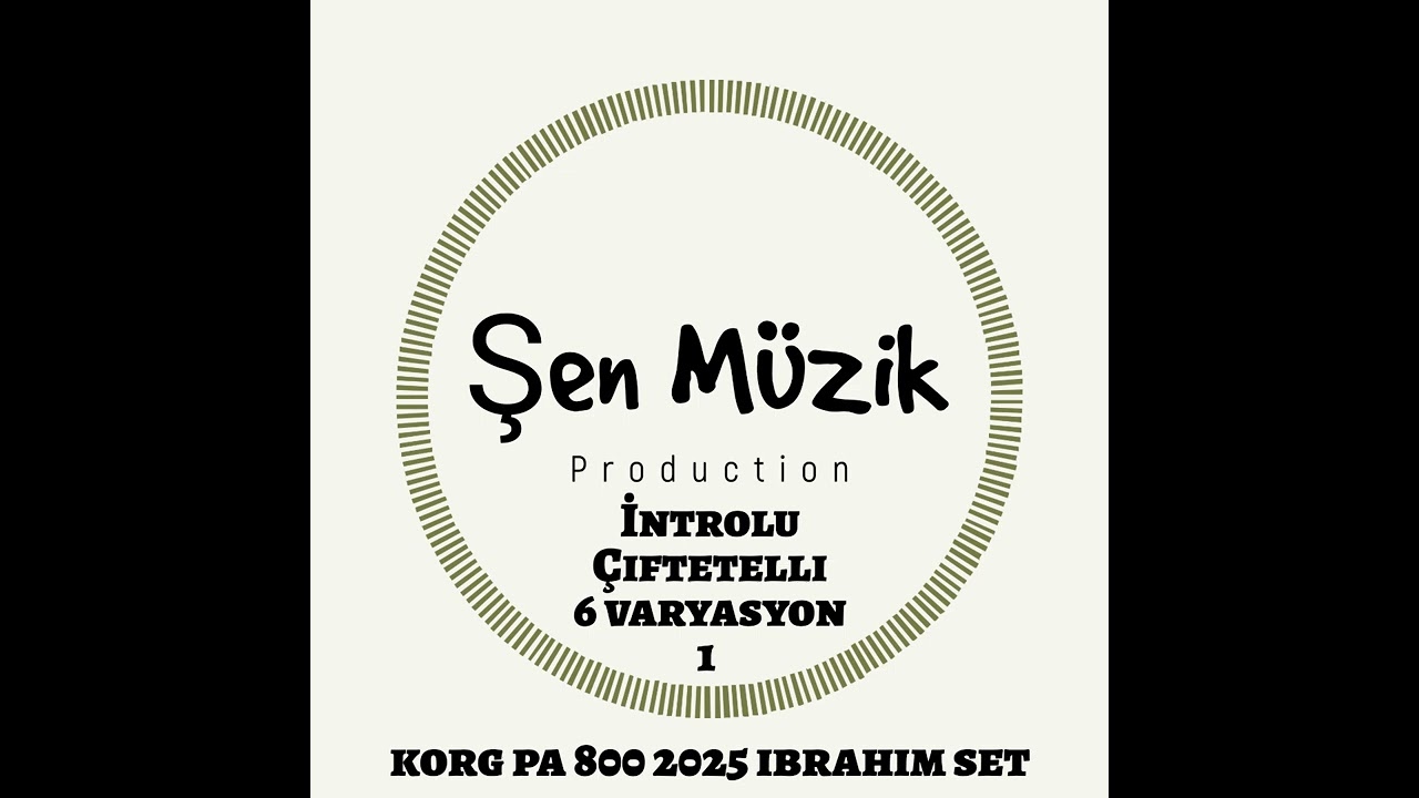KORG PA800 - 2025 İbrahim Set İntrolu Çiftetelli 1