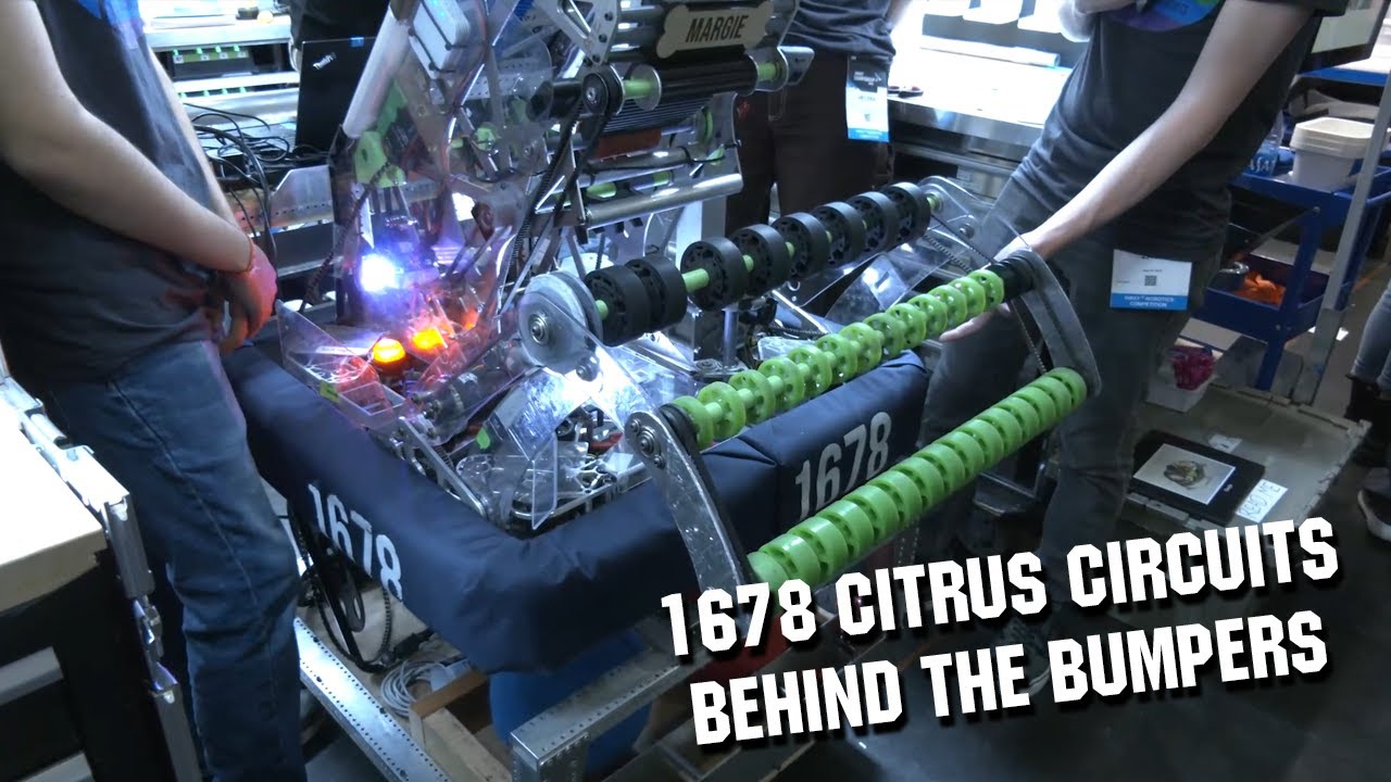 Behind the Bumpers 1678 Citrus Circuits | Rapid React Robot