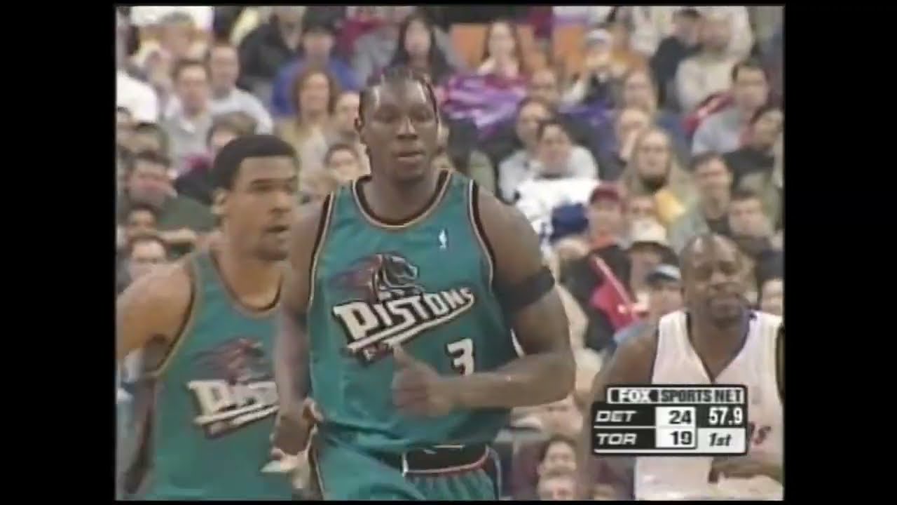 All 28 Ben Wallace Rebounds vs. Toronto (Career-High)