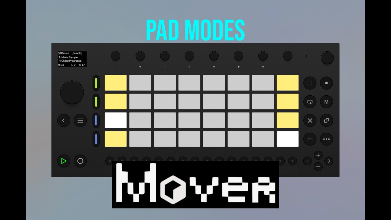 MoveR Micro Tutorial: Pad Modes