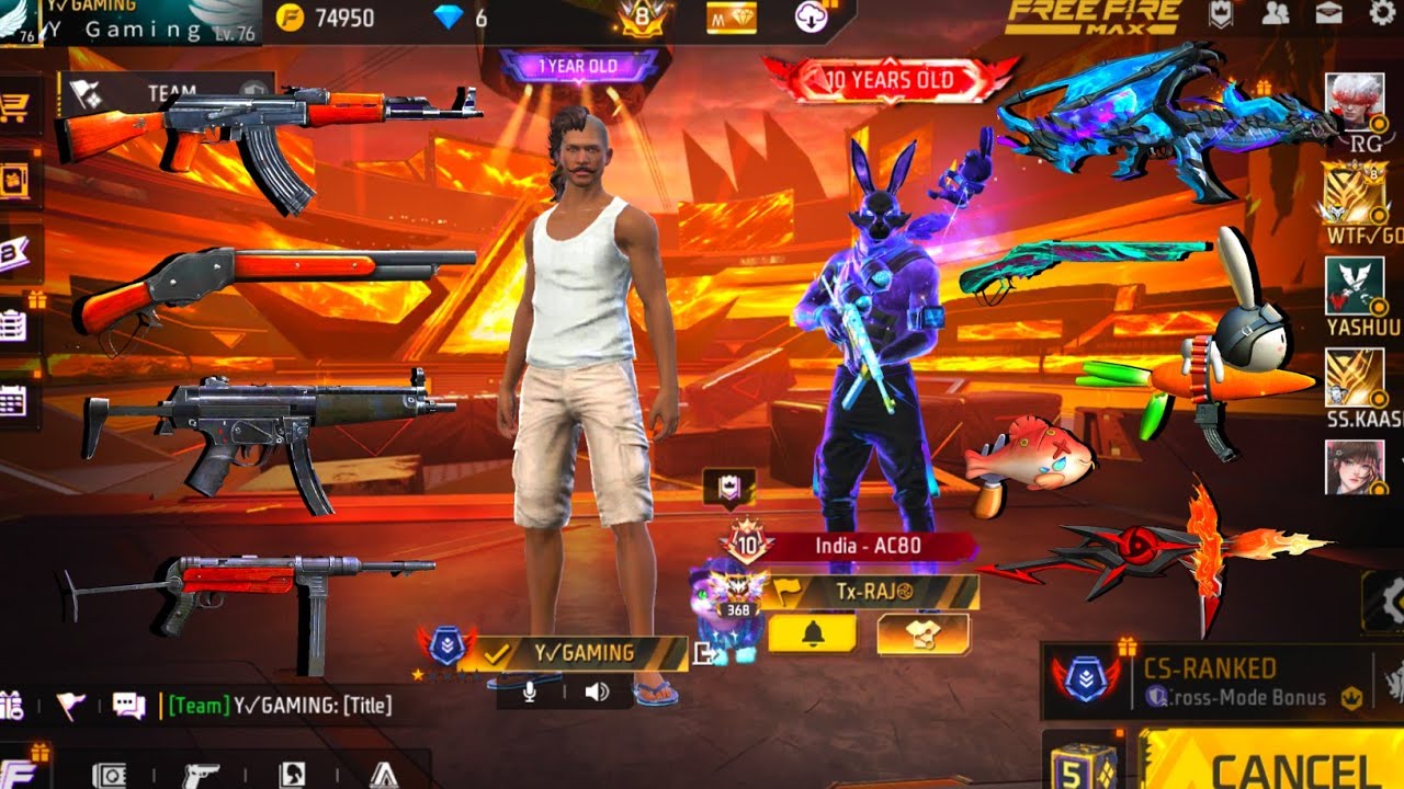 Bunny Bundle vs कलुआ Adam 😈 New EMOTE FIGHT 😎 लेकिन Gun Skin Fight ho गया 😱 अब kya होगा 👿 Y GAMING