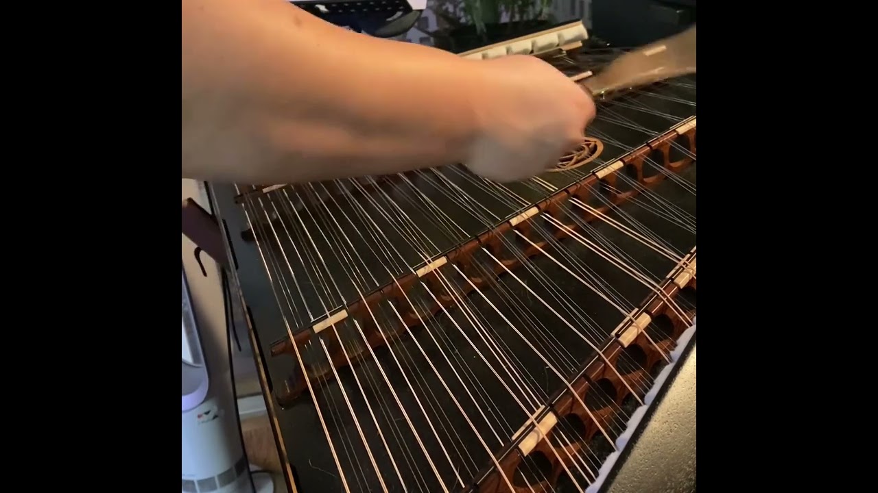 NFL on Fox theme. Written by Scott Schreer. On hammered Dulcimer.  (I just hope both teams have fun)