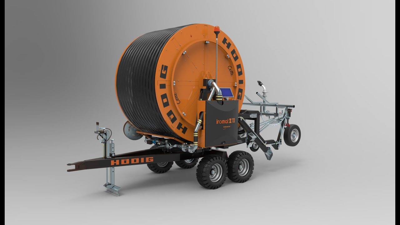 AgriTechnica 2017 Beregnung / Irrigation Iromat II TD 110mm / 500m