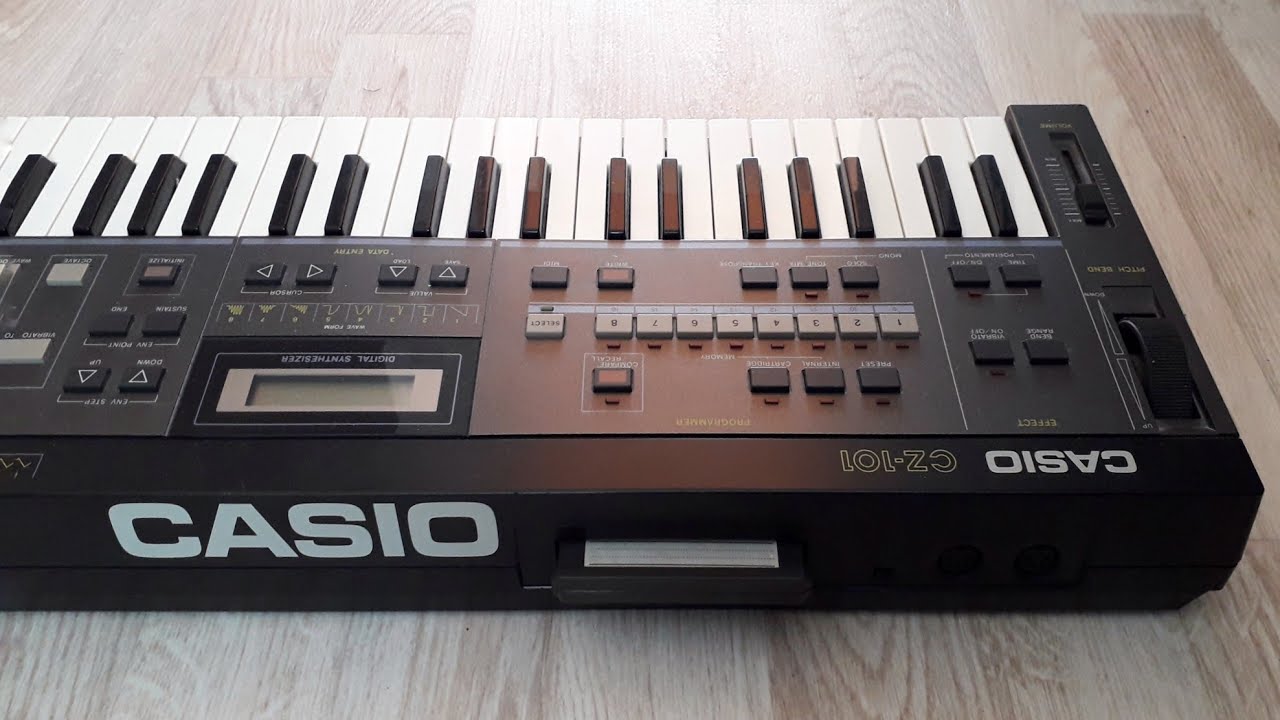 Casio CZ-101 PD Synthesizer (1984) ~~WaveRider~~