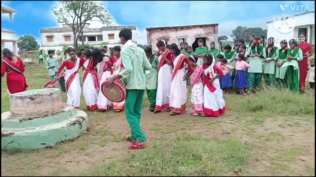G.U.H.S Pali ka karma k awaser per sanskritik karykram