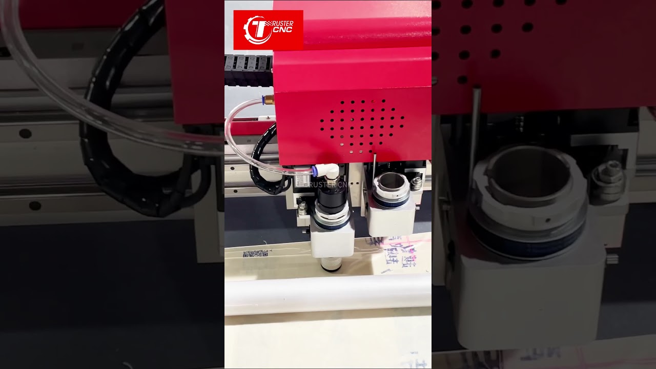 6-layer fabric cutting machine with pneumatic knife