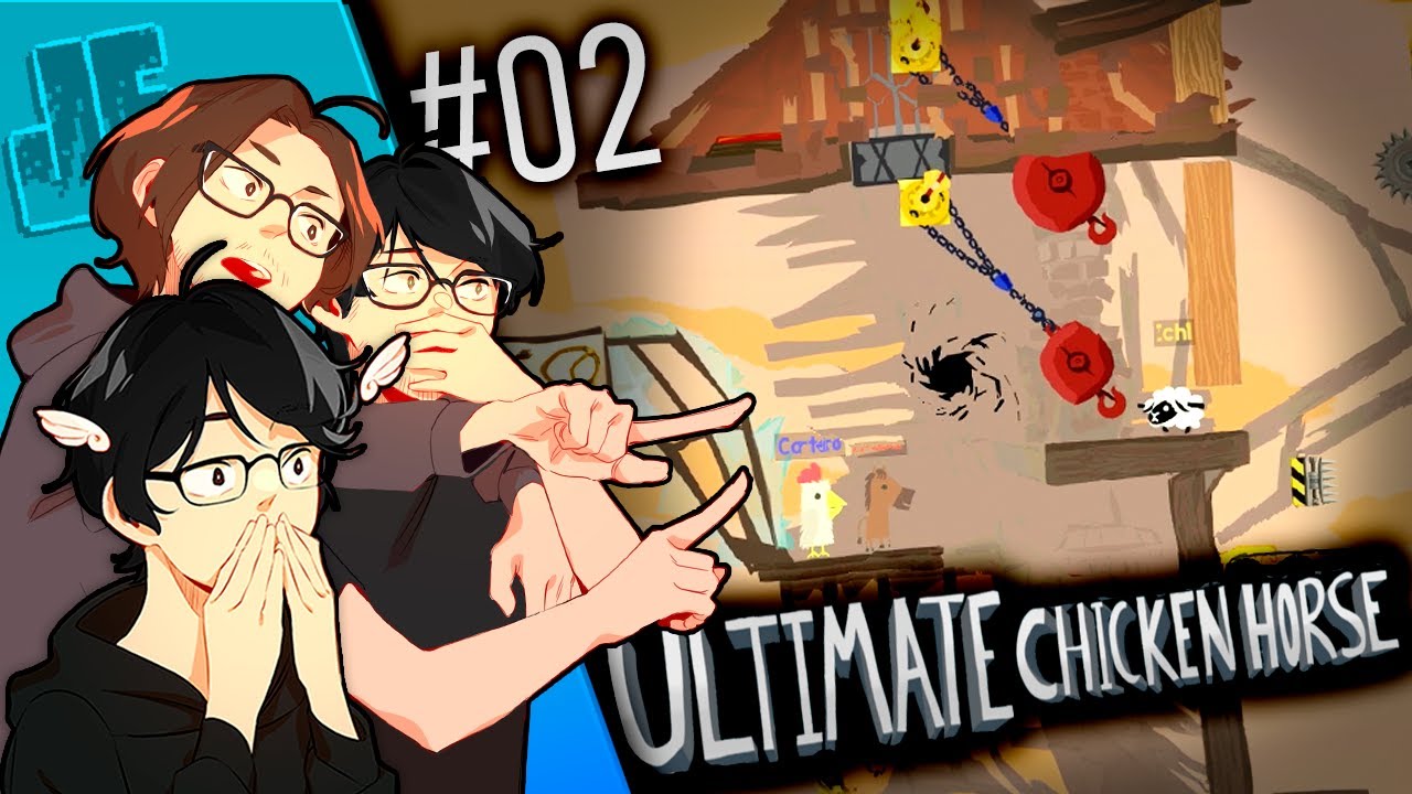 IMPOSSIVEL PASSAR 🪤😓 - Ultimate Chicken Horse #2