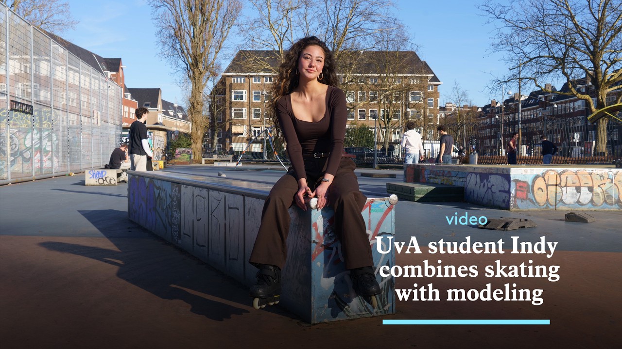 Video | UvA-student Indy is skater én model