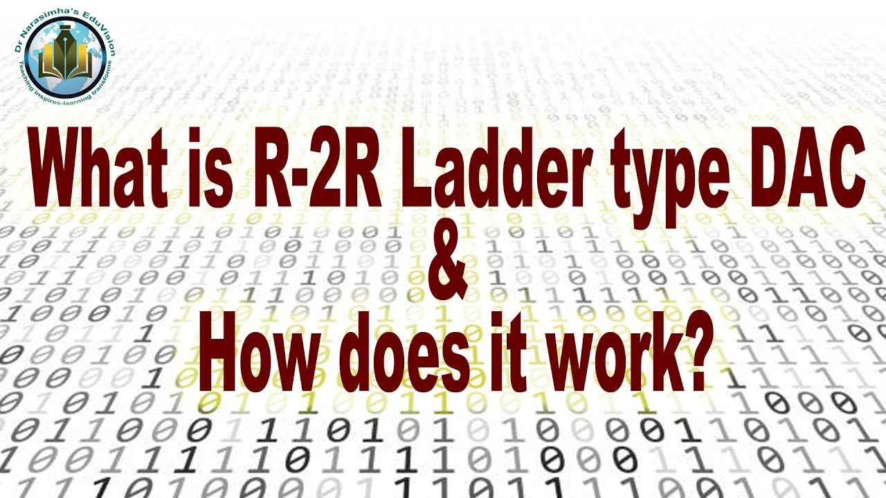 What is R-2R ladder type DAC & How does it work? #4bitdac